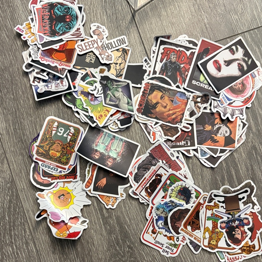 Horror Movie Sticker Pack
